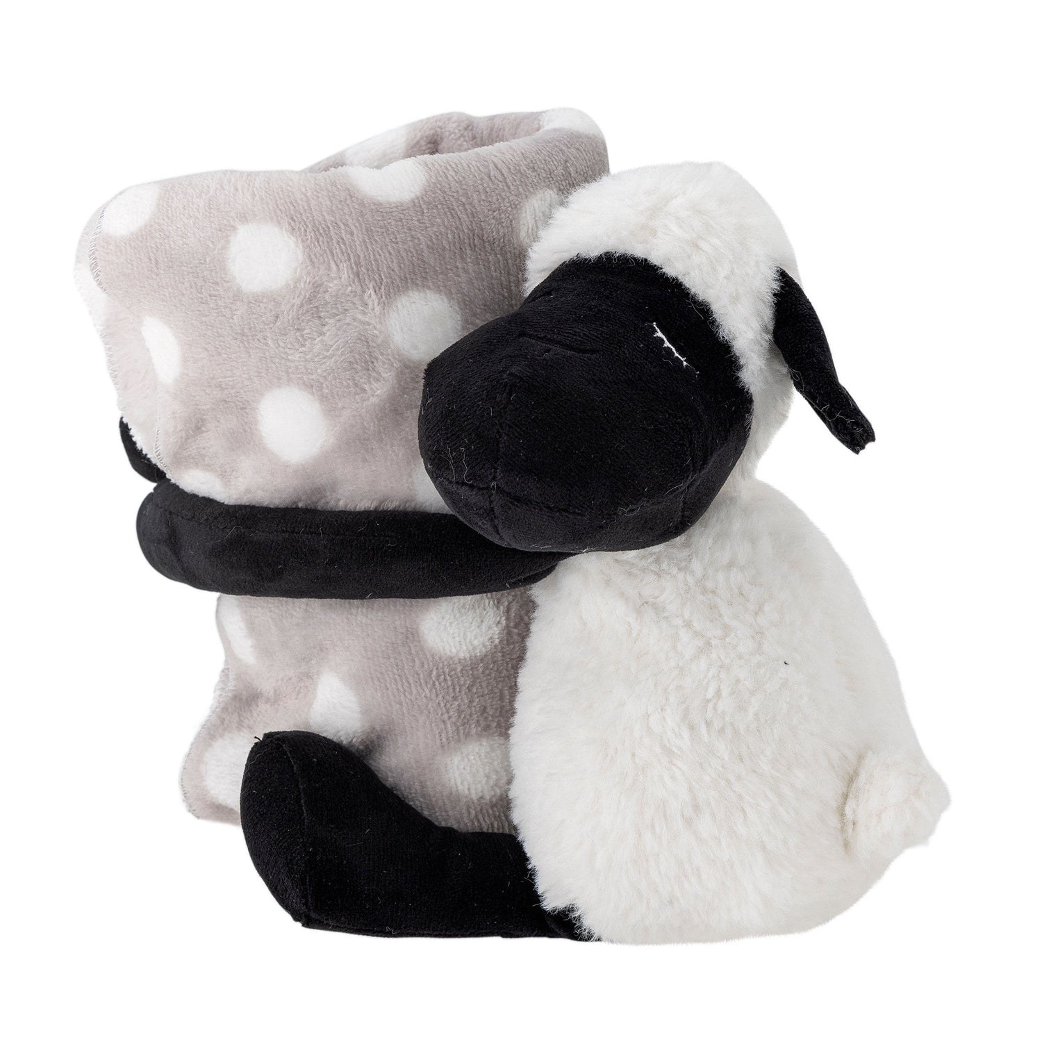 Bloomingville Mini Dolly Teddy -karhu viltti, valkoinen, polyesteri