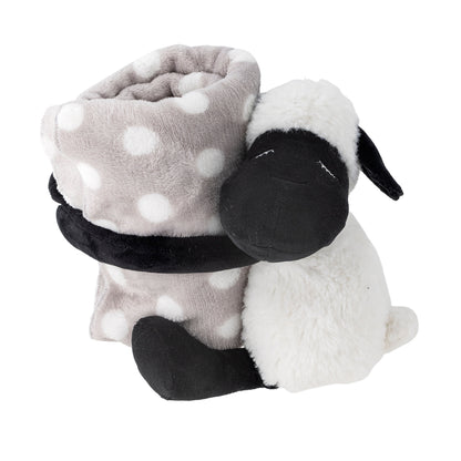 Bloomingville Mini Dolly Teddy -karhu viltti, valkoinen, polyesteri