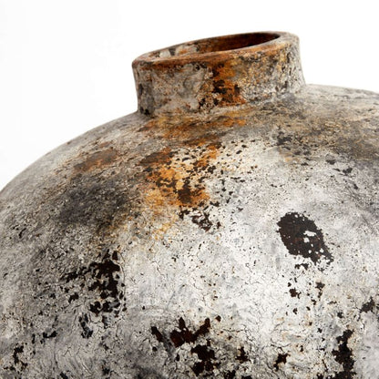 Echo 80: n potti - ruosteharmaa - Terracotta - H: 80 Ø: 45 cm