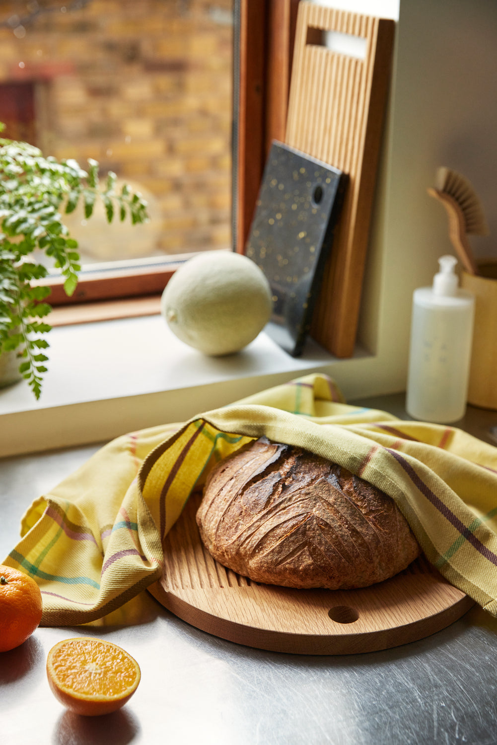 Monarch-leikkuulaudat Pyöreä Natural (2 kpl sarja) - ø33xh2, ø40xh2cm