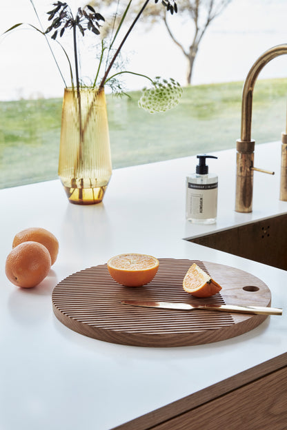 Monarch-leikkuulaudat Pyöreä Natural (2 kpl sarja) - ø33xh2, ø40xh2cm