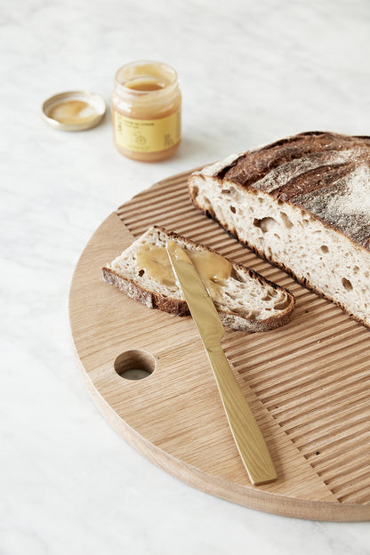 Monarch-leikkuulaudat Pyöreä Natural (2 kpl sarja) - ø33xh2, ø40xh2cm