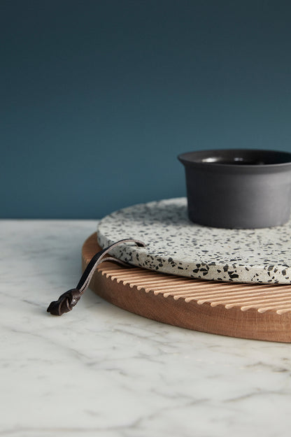 Monarch-leikkuulaudat Pyöreä Natural (2 kpl sarja) - ø33xh2, ø40xh2cm