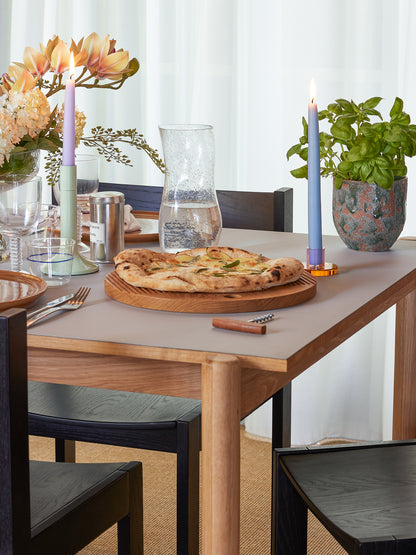 Monarch-leikkuulaudat Pyöreä Natural (2 kpl sarja) - ø33xh2, ø40xh2cm