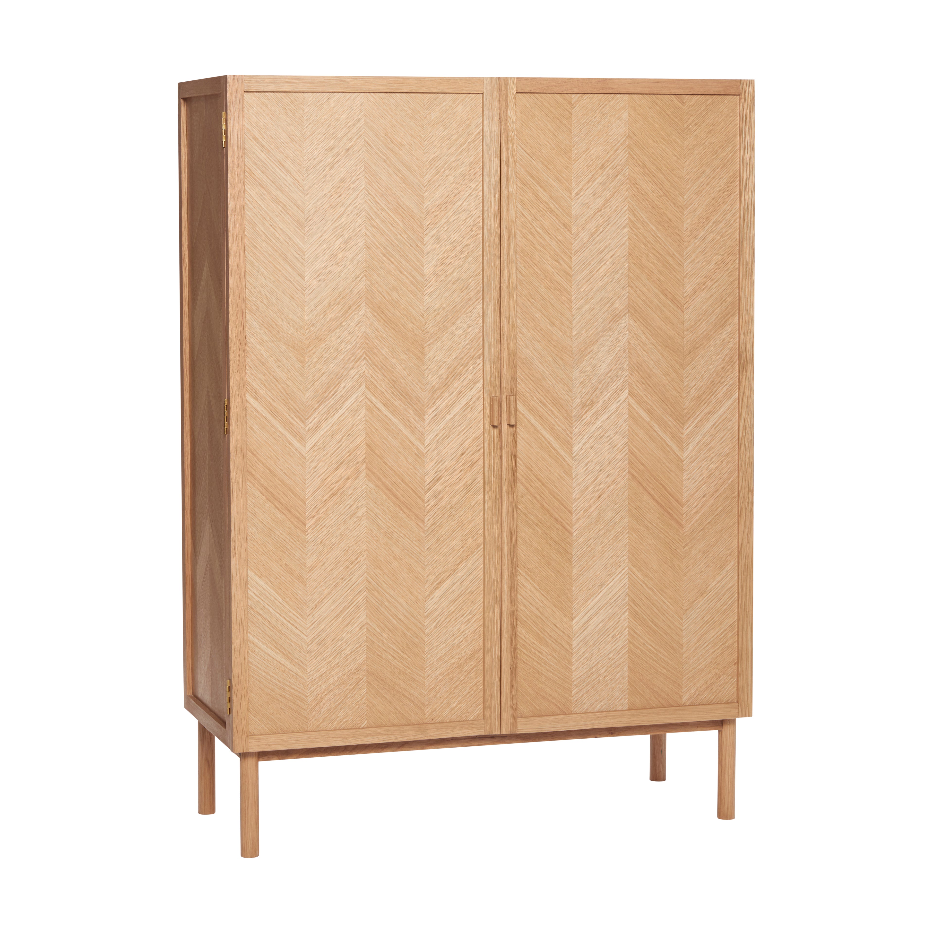 Kalanruotovaatekaappi Medium Natural - 100x42xh140cm