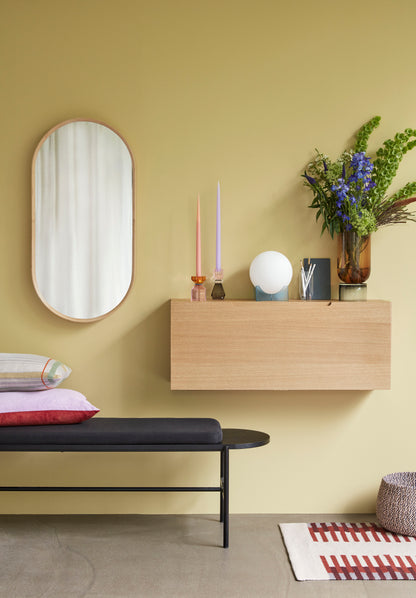 Hübsch Collect Skoskab Natur 100x25xh40cm - Hübsch - DesignGaragen.dk