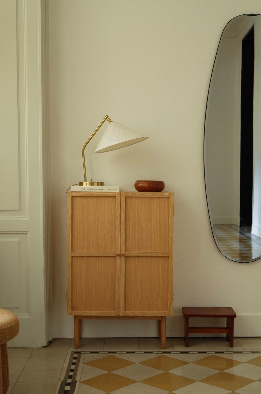 Candor Natural -kaappi - 60x27xh90cm