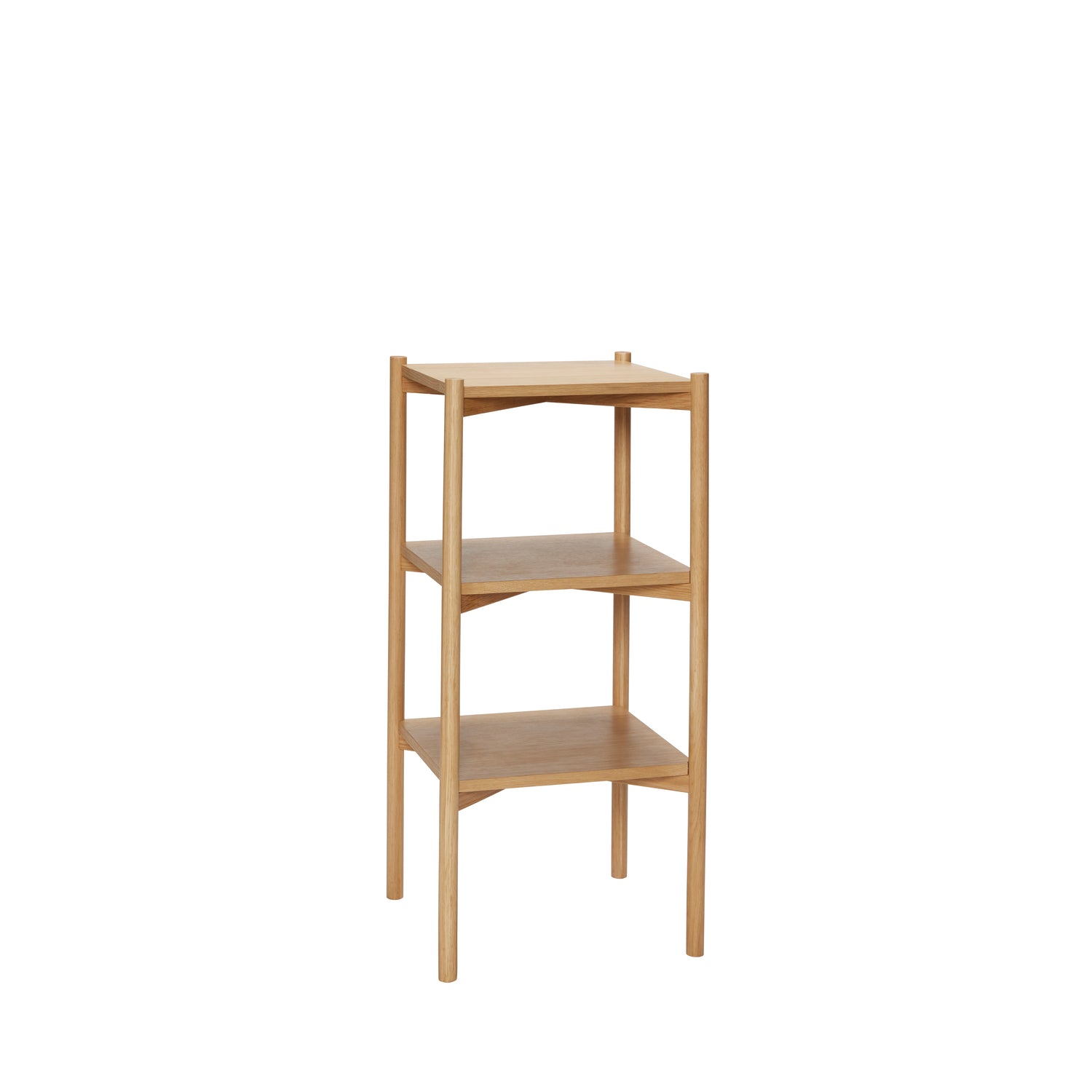 Ratkaisu Kirjahylly Natural - 43x38xh91cm