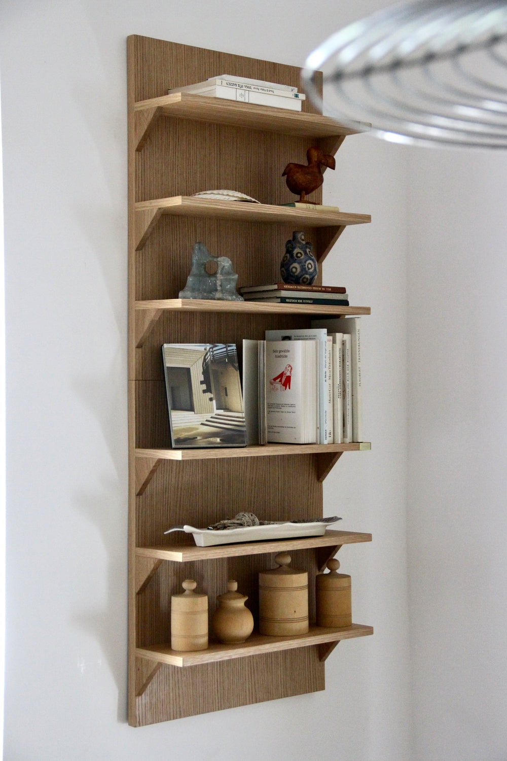 Suora kirjahylly Natural - 40x14xh54cm