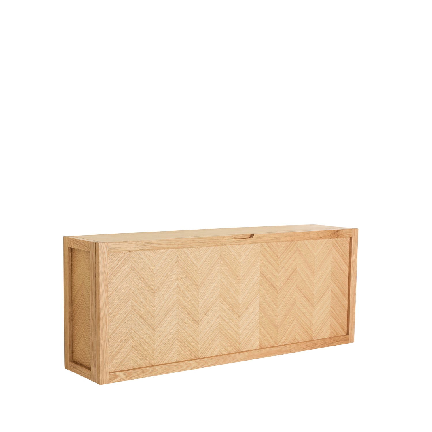 Herringbone kenkäkaappi Suuri Natural - 100x25xh40cm