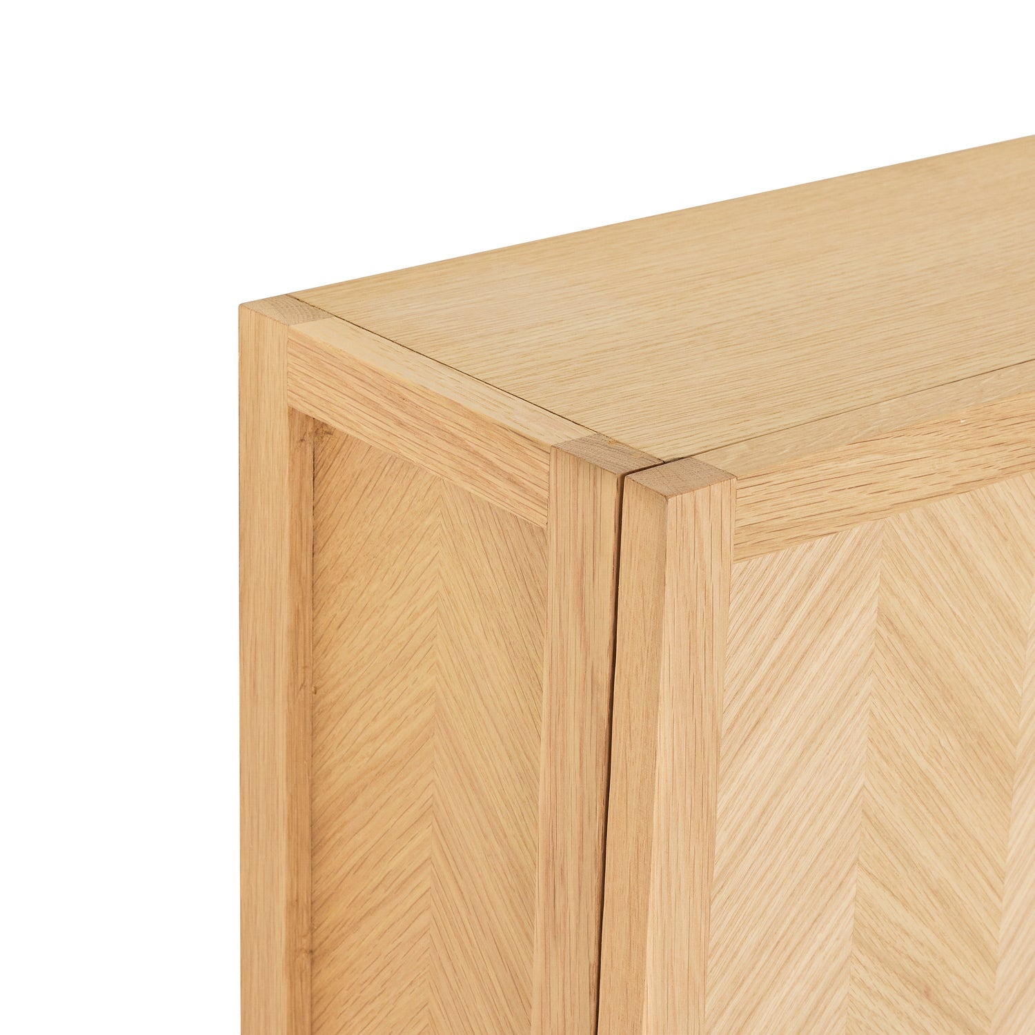 Herringbone kenkäkaappi Suuri Natural - 100x25xh40cm