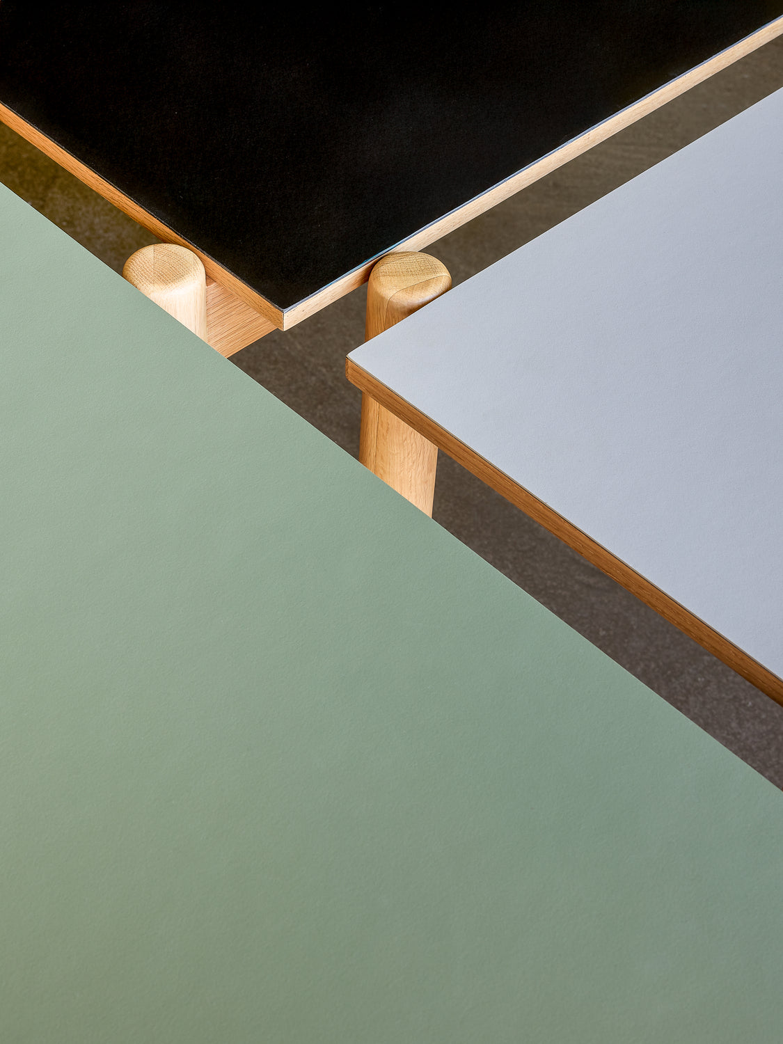 Vino ruokapöytä suorakaiteen muotoinen oliivinvihreä - 190x107xh75cm