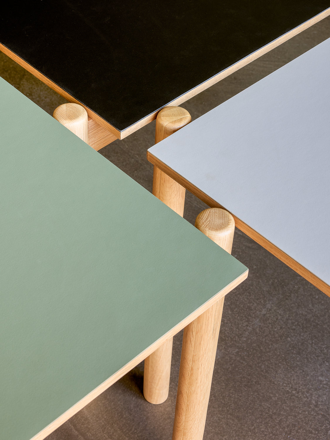 Vino ruokapöytä suorakaiteen muotoinen oliivinvihreä - 190x107xh75cm