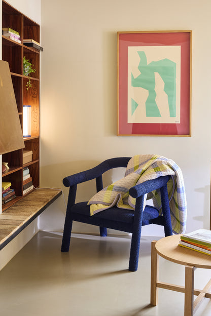 Neljä sohvapöytä Natural (2 kpl sarja) - ø68xh42cm, ø48xh55cm