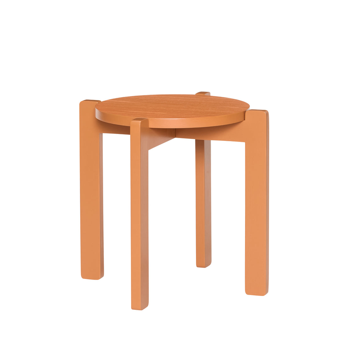 Always Stool Orange - ø45xh42cm