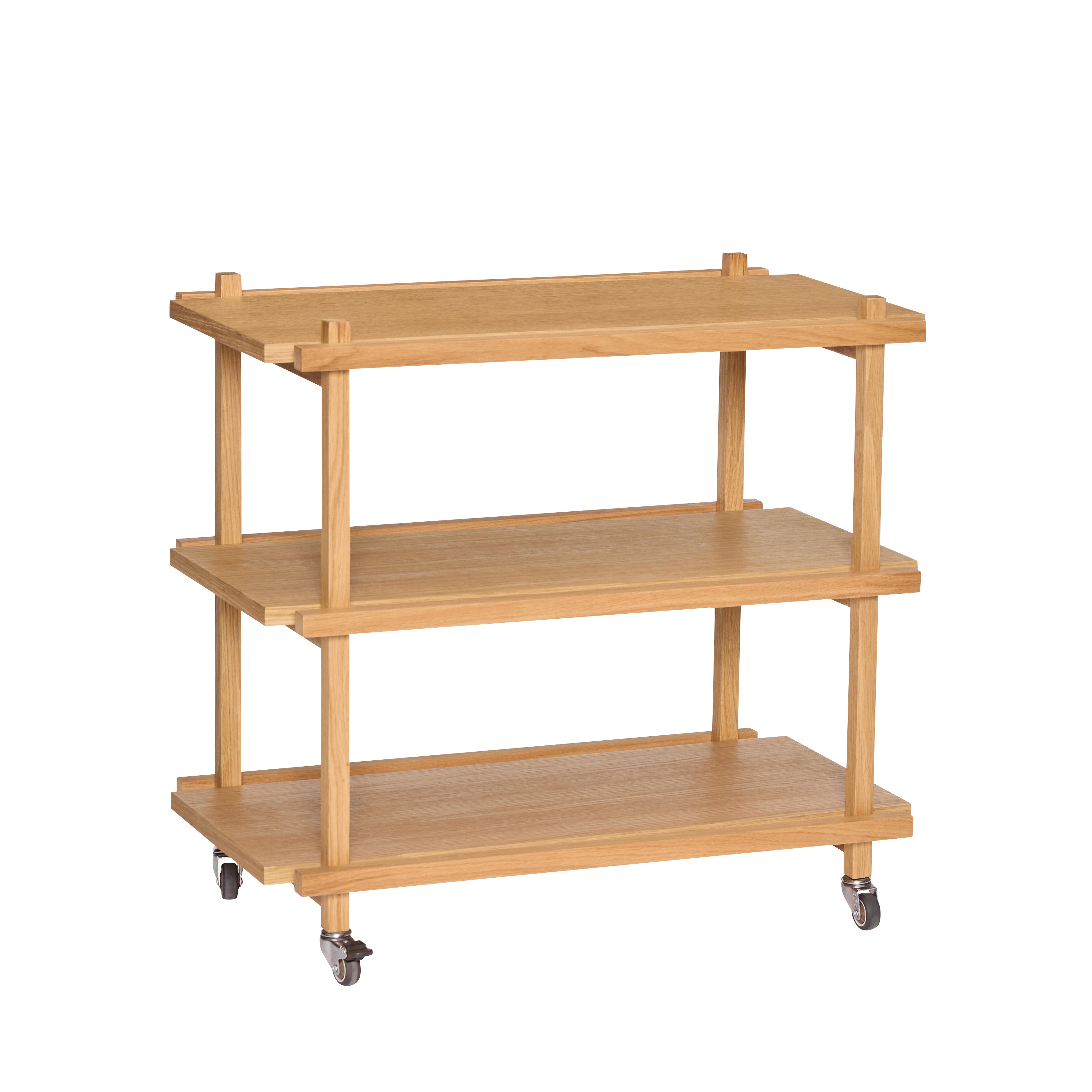 Crayon Rolling Pöytä Natural - 70x38xh70cm