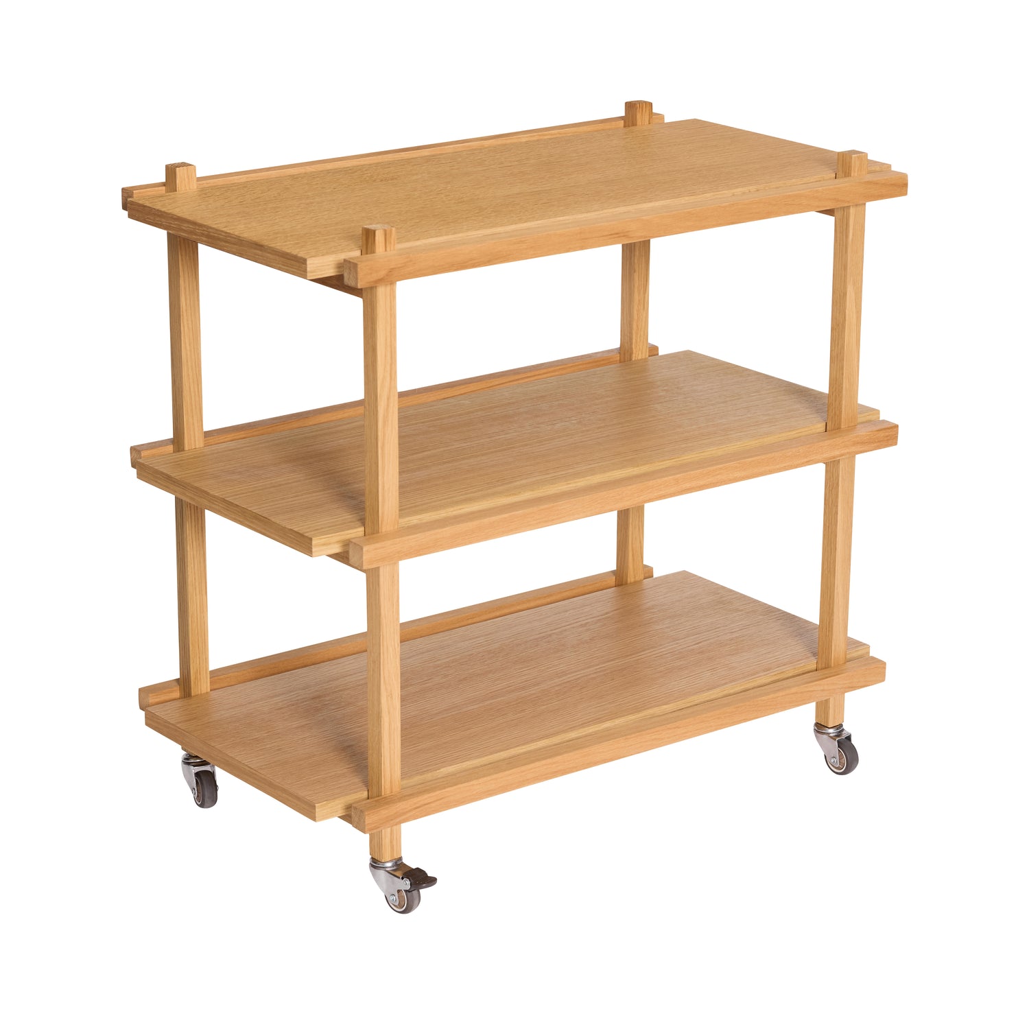 Crayon Rolling Pöytä Natural - 70x38xh70cm