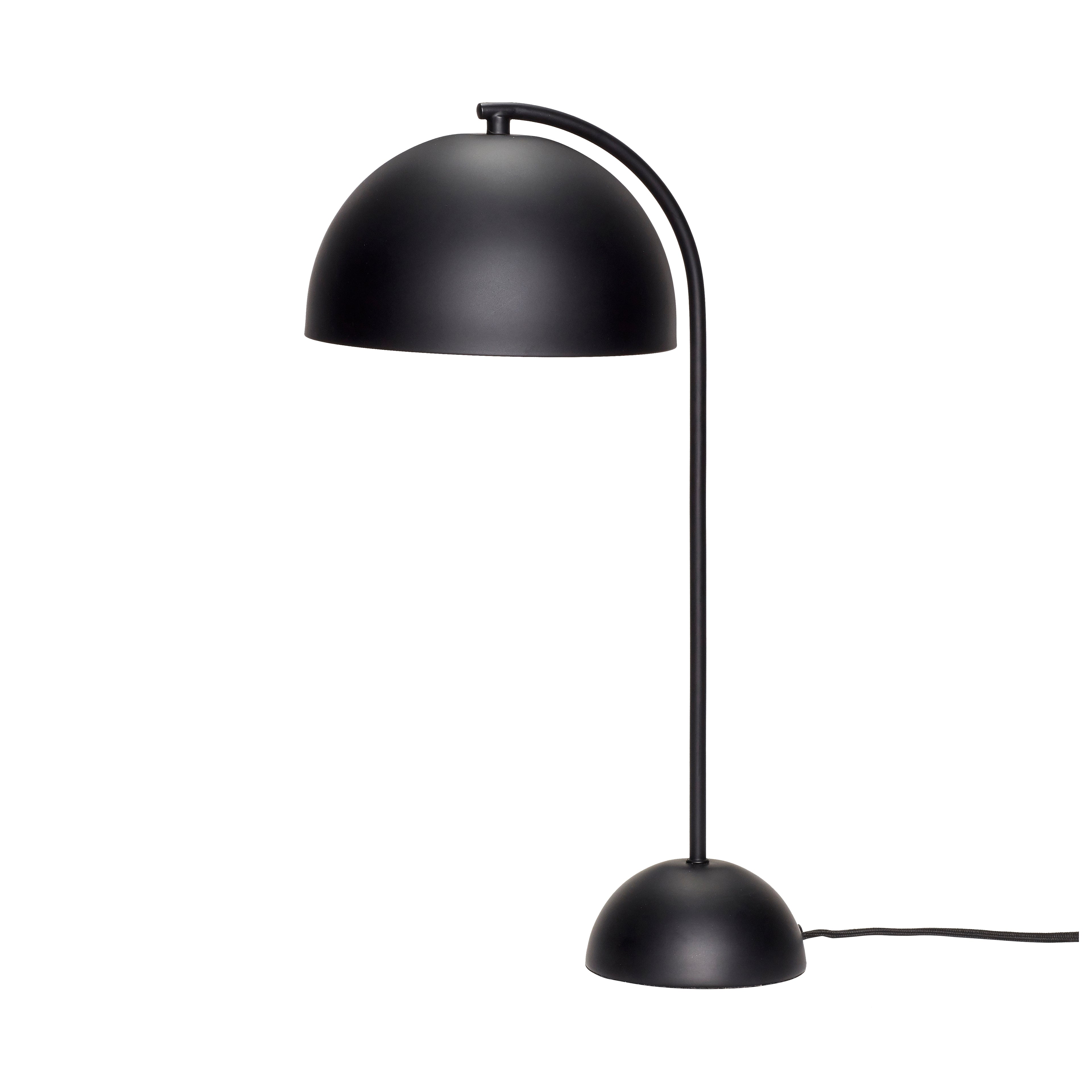 Muotopöytävalaisin musta - Ø23xh48cm, e14/25w
