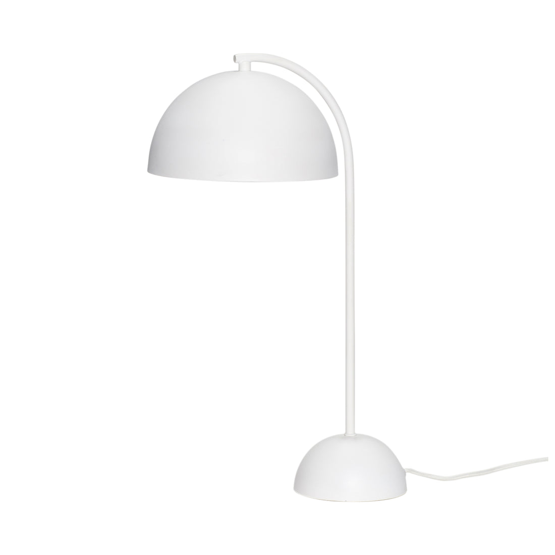 Muotopöytävalaisin valkoinen - Ø23xh48cm, E14/25W