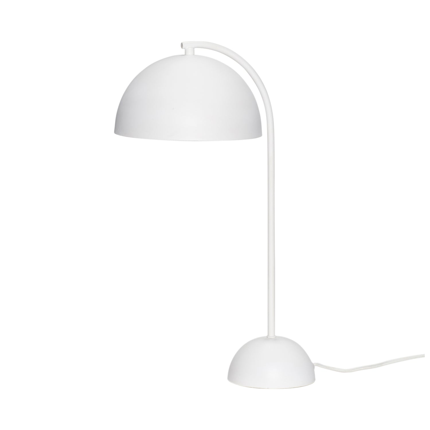 Muotopöytävalaisin valkoinen - Ø23xh48cm, E14/25W