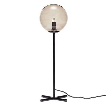 Champ Table Lamp Black/Smoke Color - Ø20xH50Cm, ​​G9/18W/LED 3W