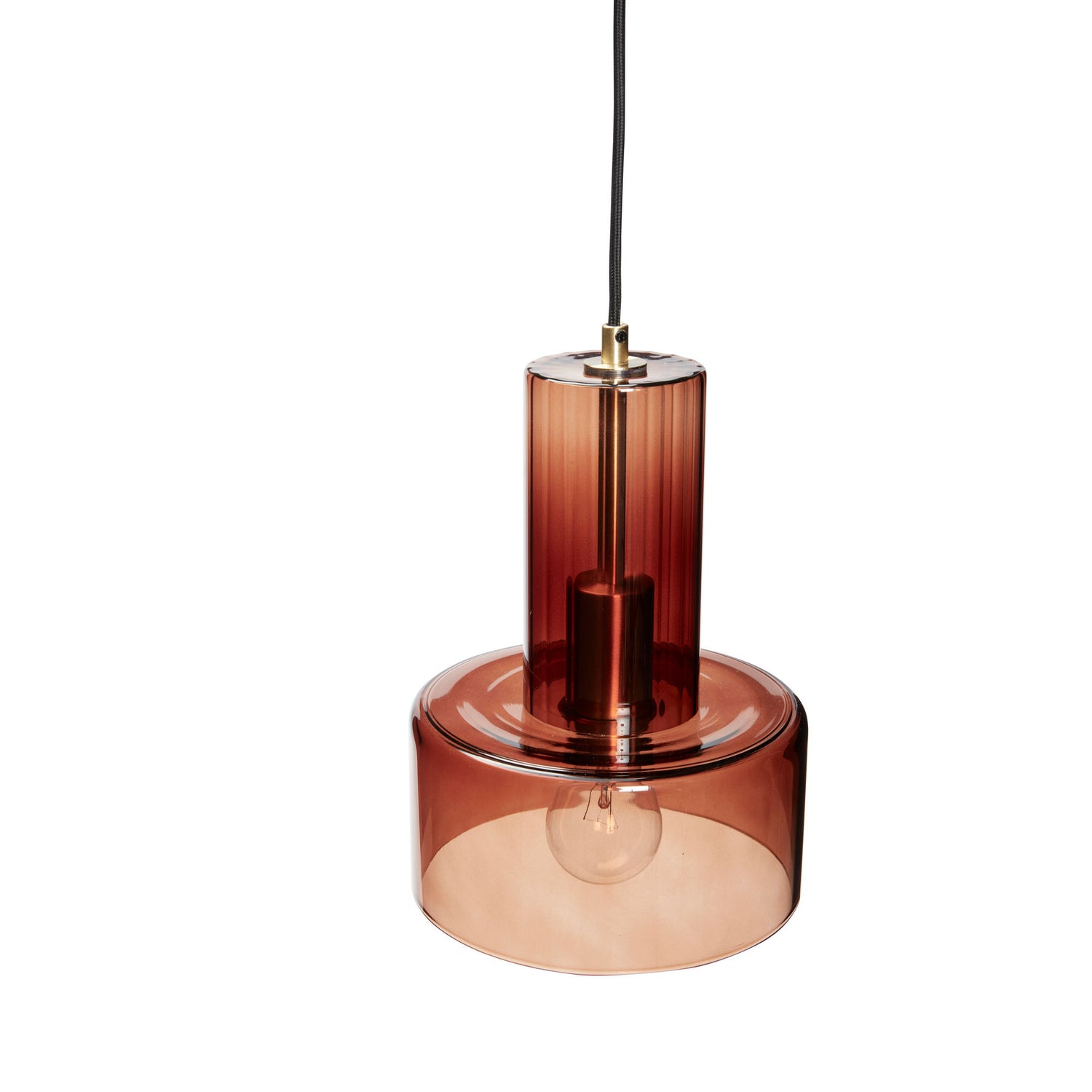 Ripple Pendant Amber väri - ø20xh27cm