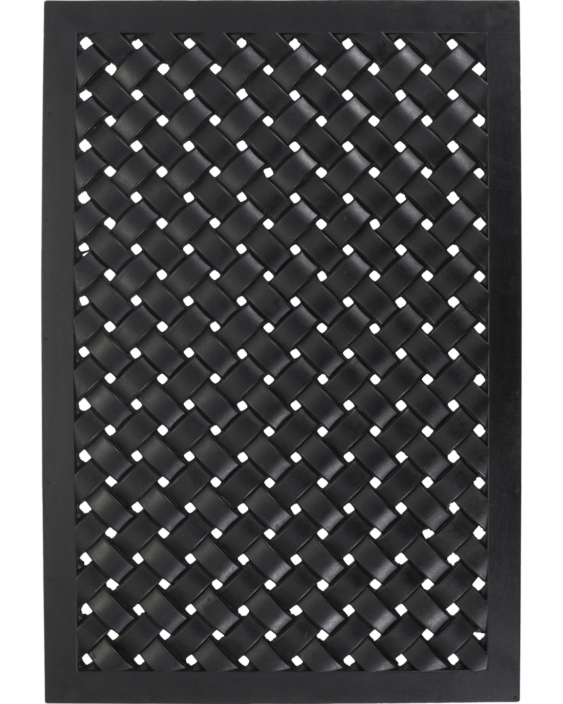 Ovimatto, HDBraid, musta 90x60 cm