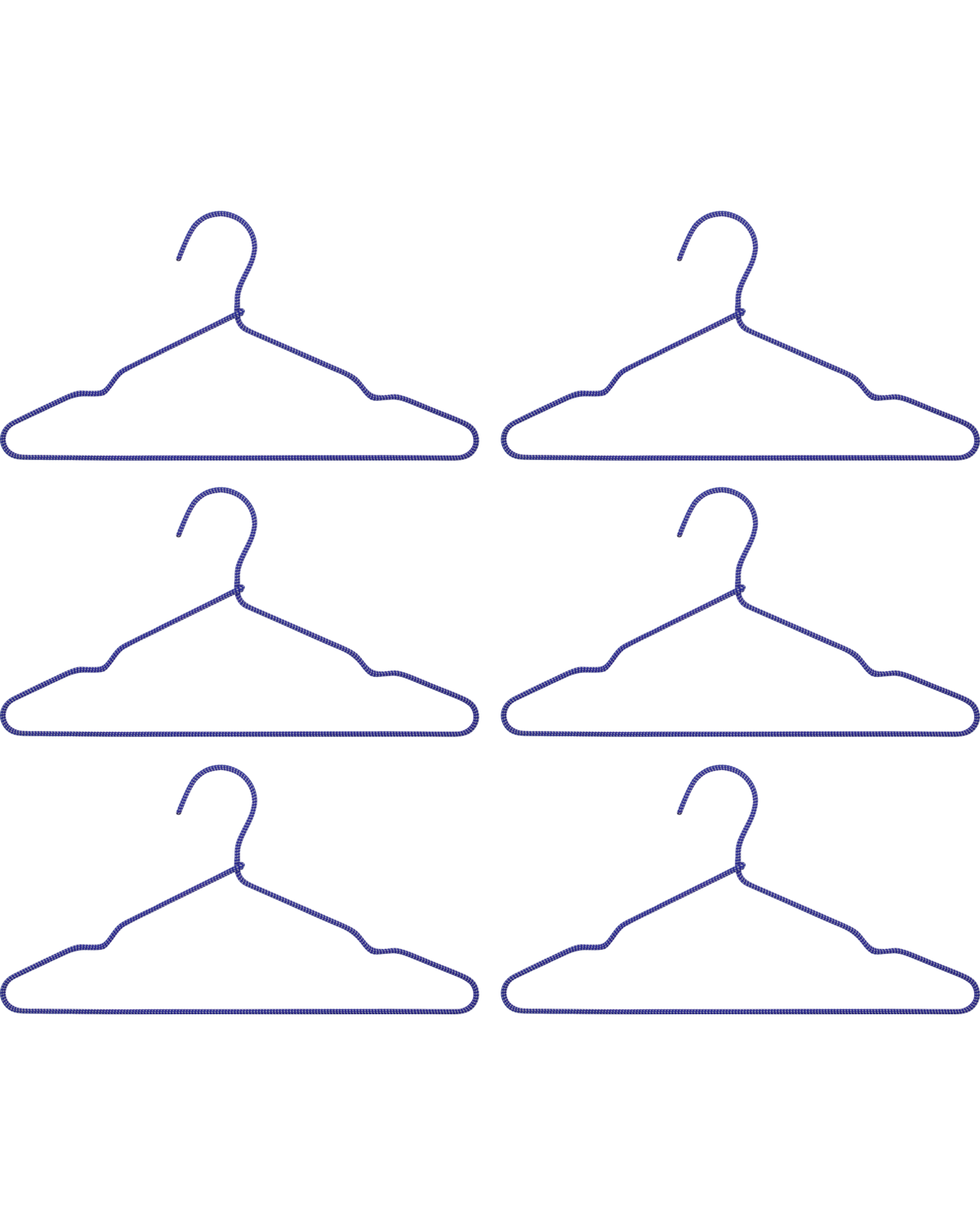 Ripustin, HDWire, sininen