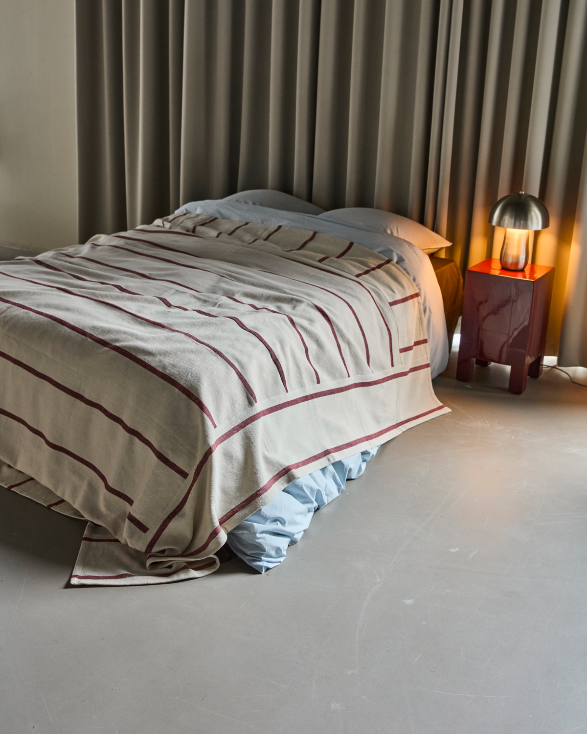 Päiväpeite, HDNula, luonnonvalkoinen; Ruskea