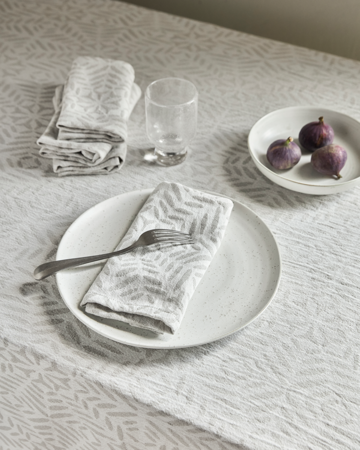 Lautasliinat, HDClip, valkoinen; Harmaa