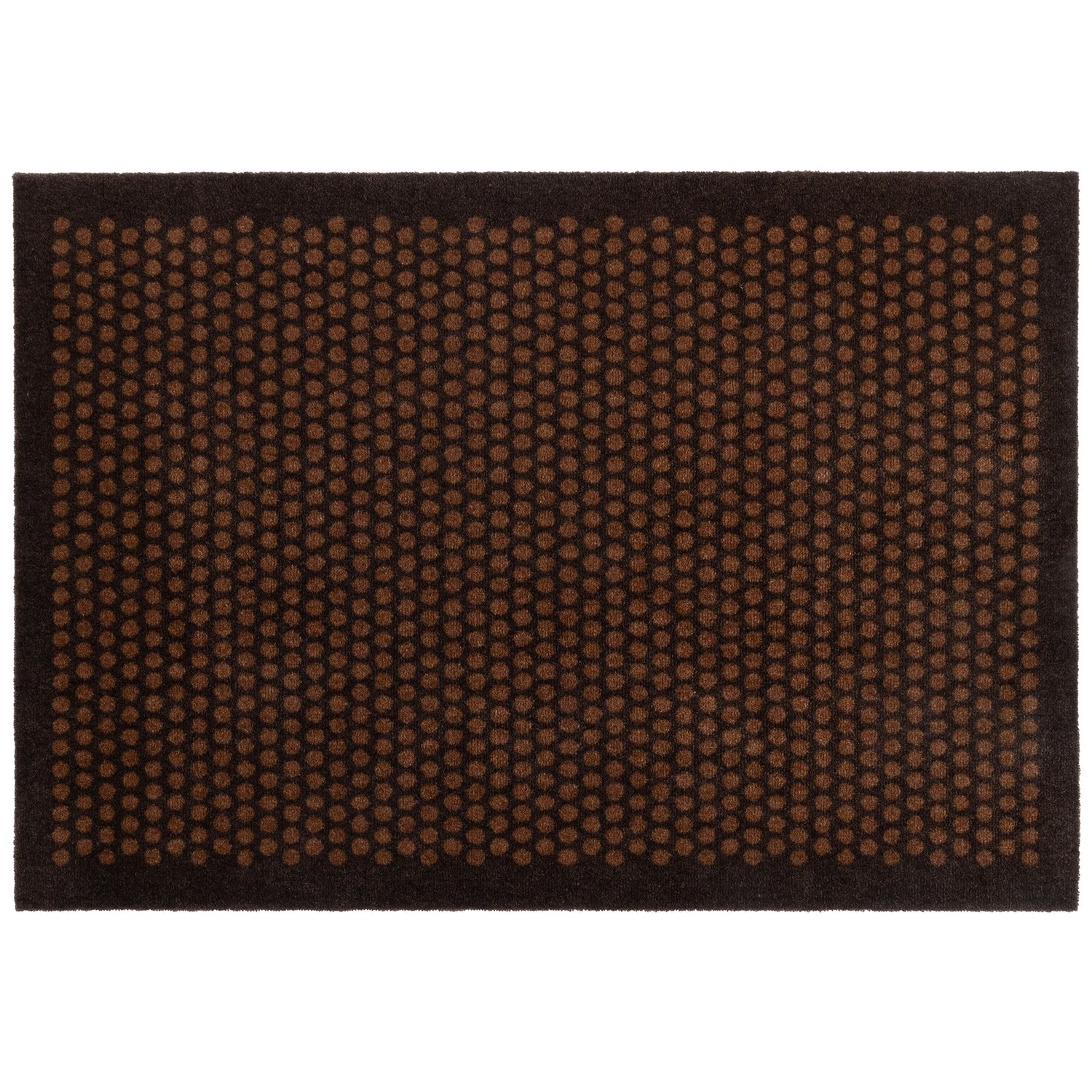 Uutiset - matto/oli 90 x 130 cm - piste/konjakki -dark Brown