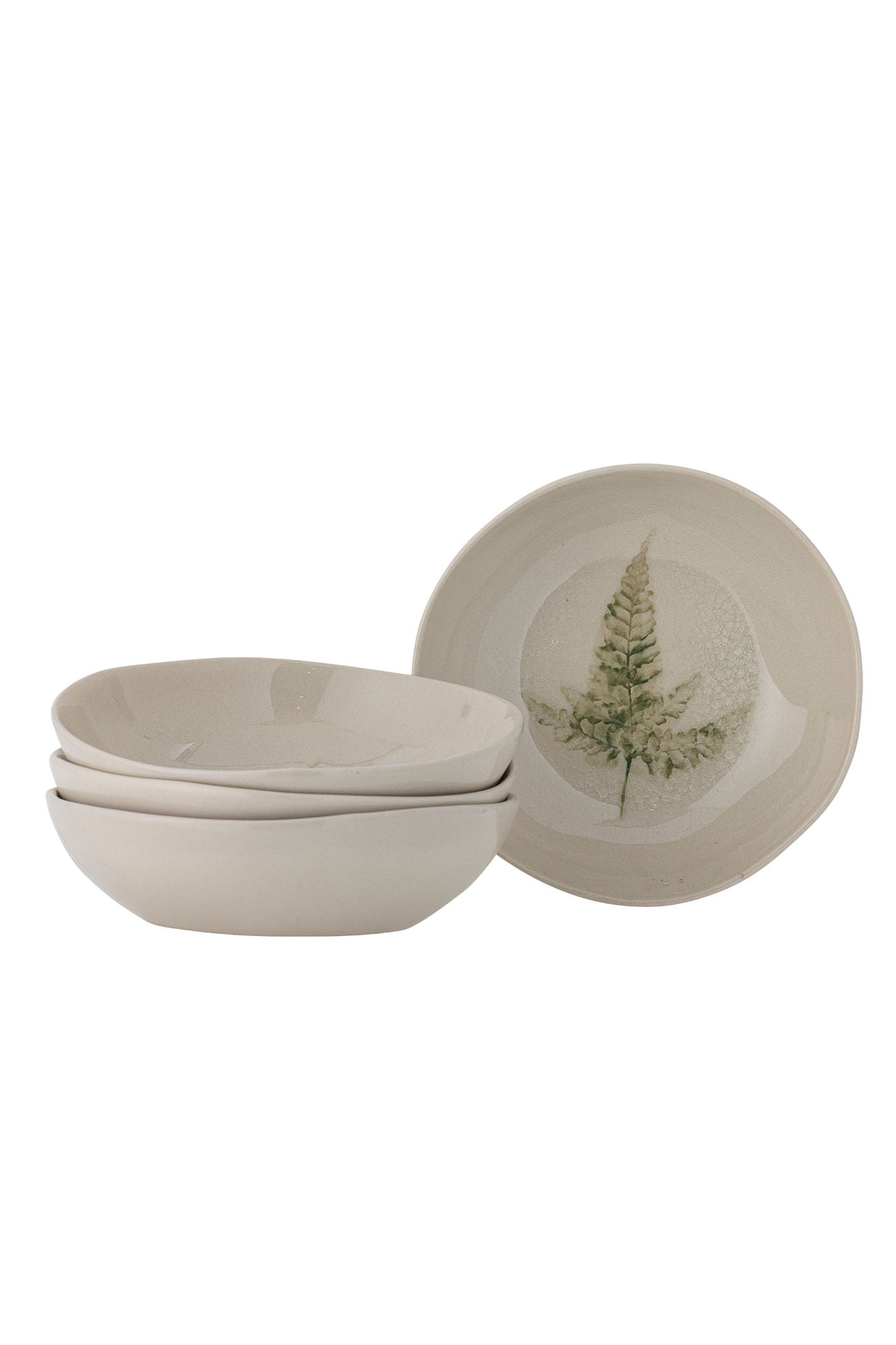 Bloomingville Bea Plate Deep, Multip, Luonto, Stoneward