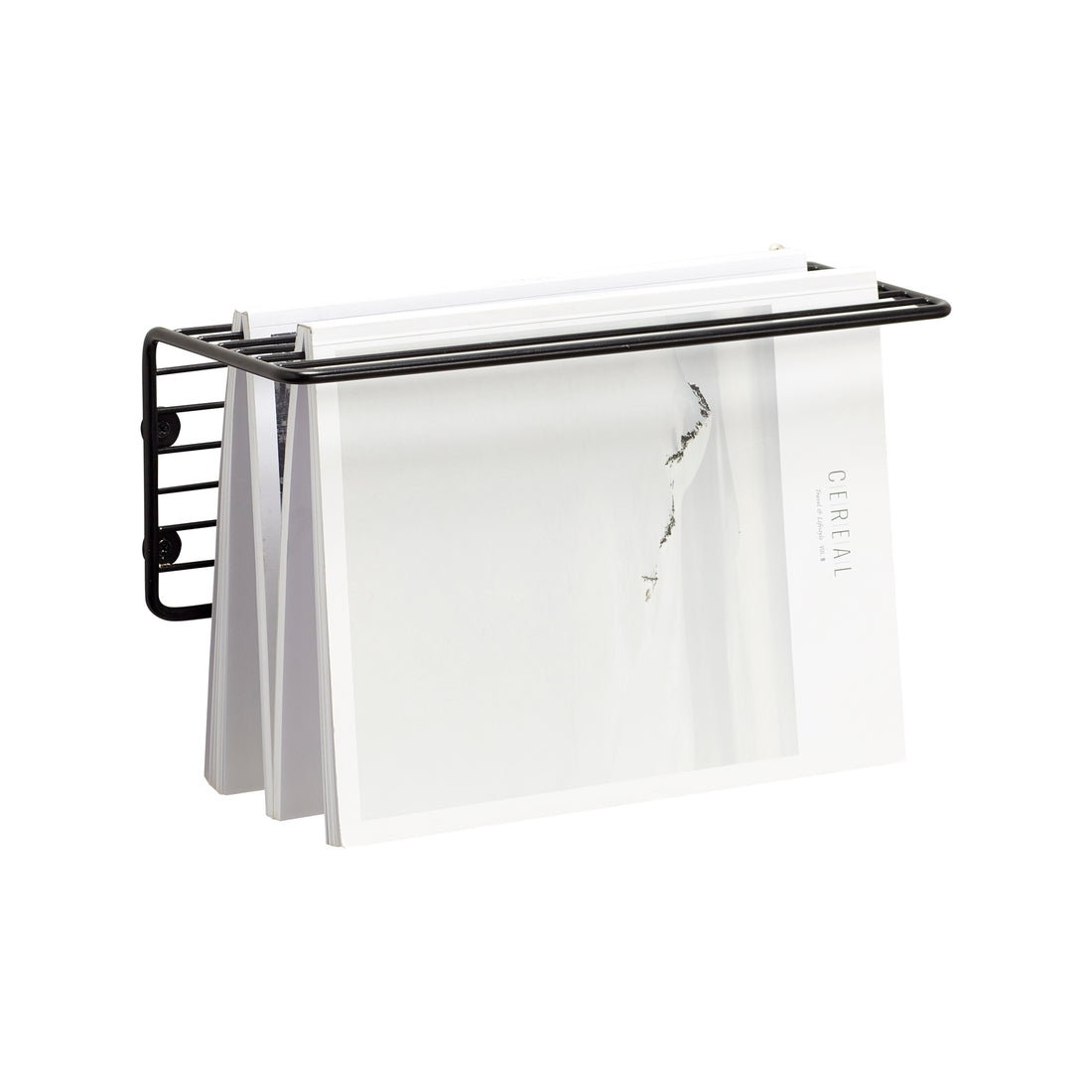 Hoikka hylly pieni musta - 32x13xh13cm