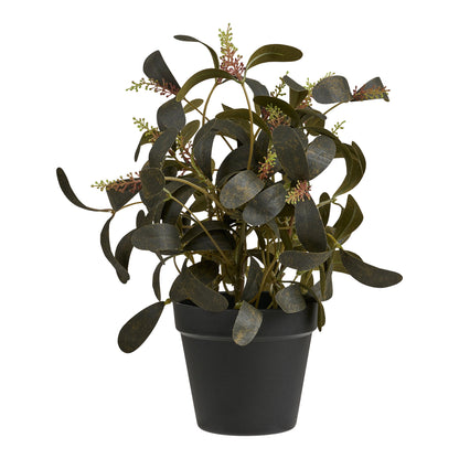 Keinotekoinen kasvi - kasvi, vihreä H: 35 cm