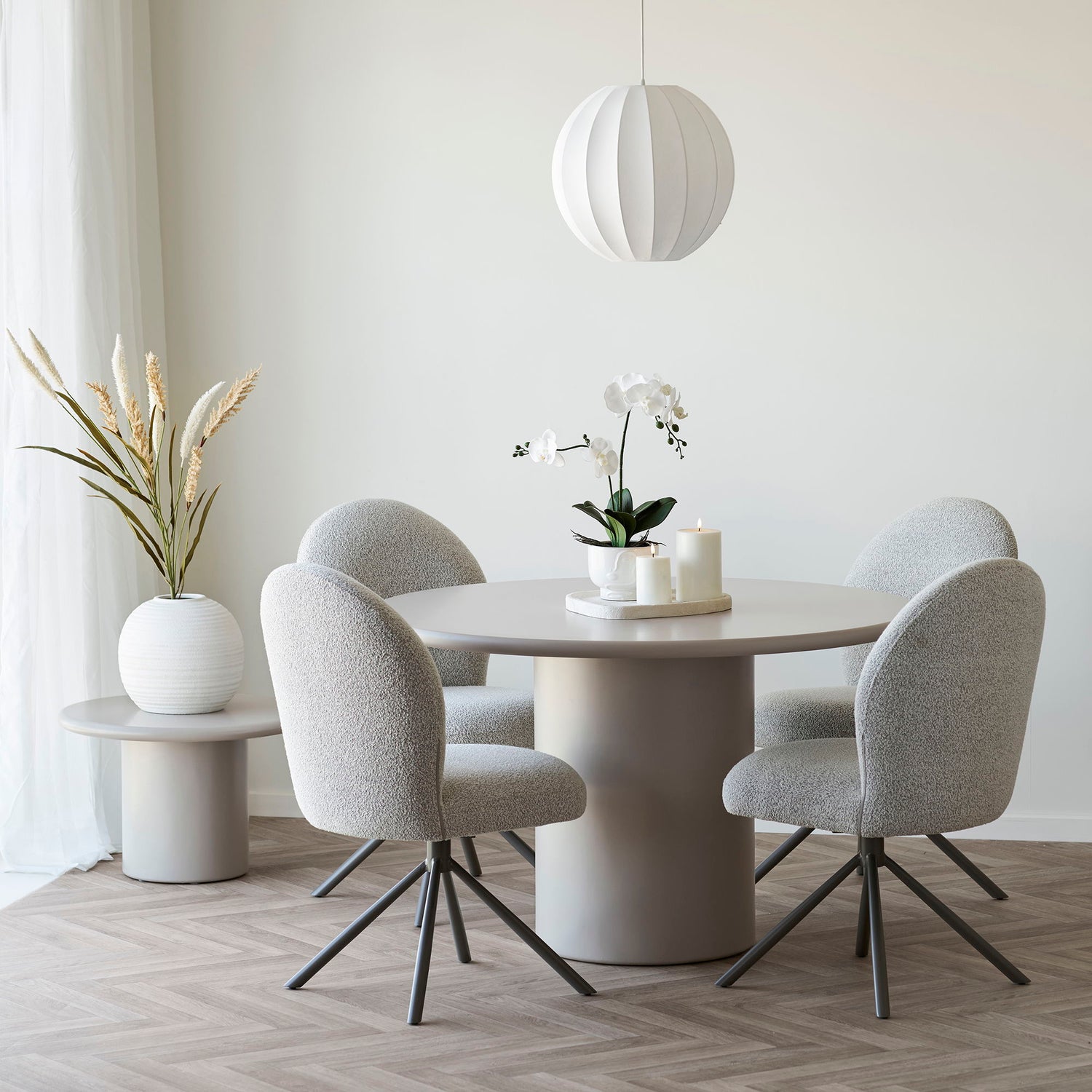 Dekon ruoho - Deko -ruoho, keinotekoinen, beige/hiekka, 2 varrta, H: 130 cm