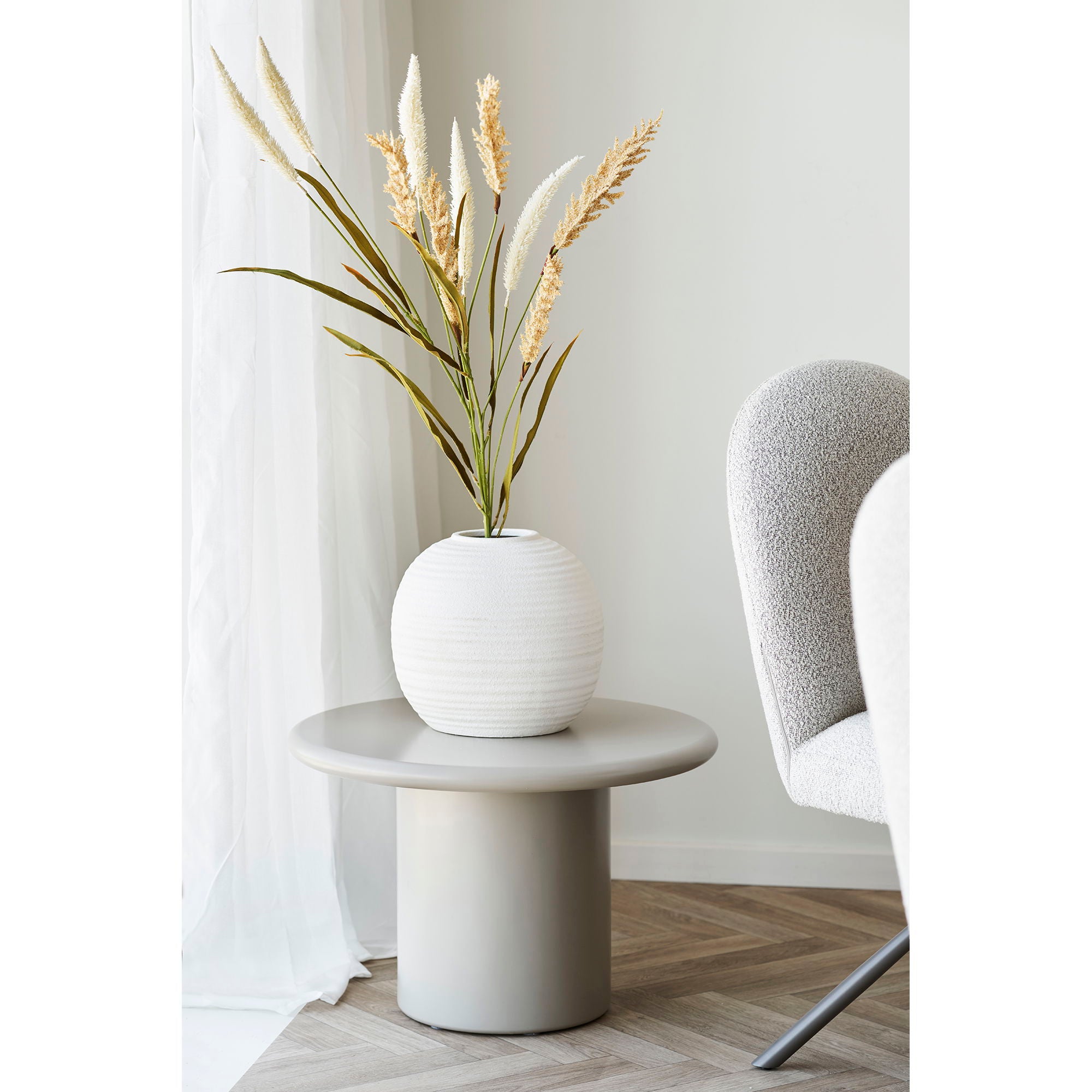 Dekon ruoho - Deko -ruoho, keinotekoinen, beige/hiekka, 2 varrta, H: 130 cm