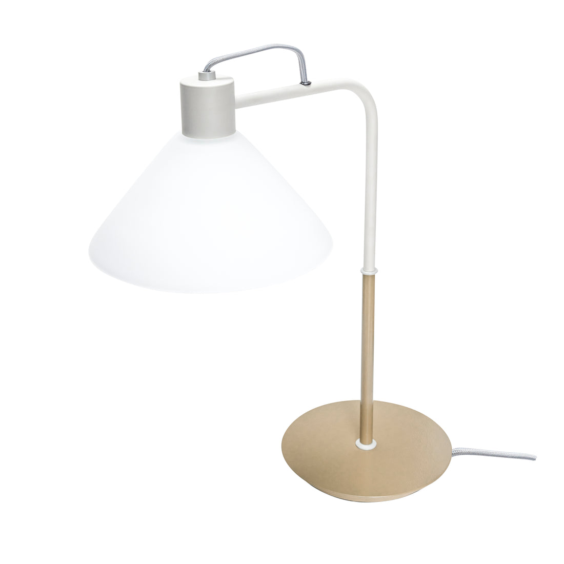 Spot Table Lamp Khaki - Ø37x22xh44cm, e27