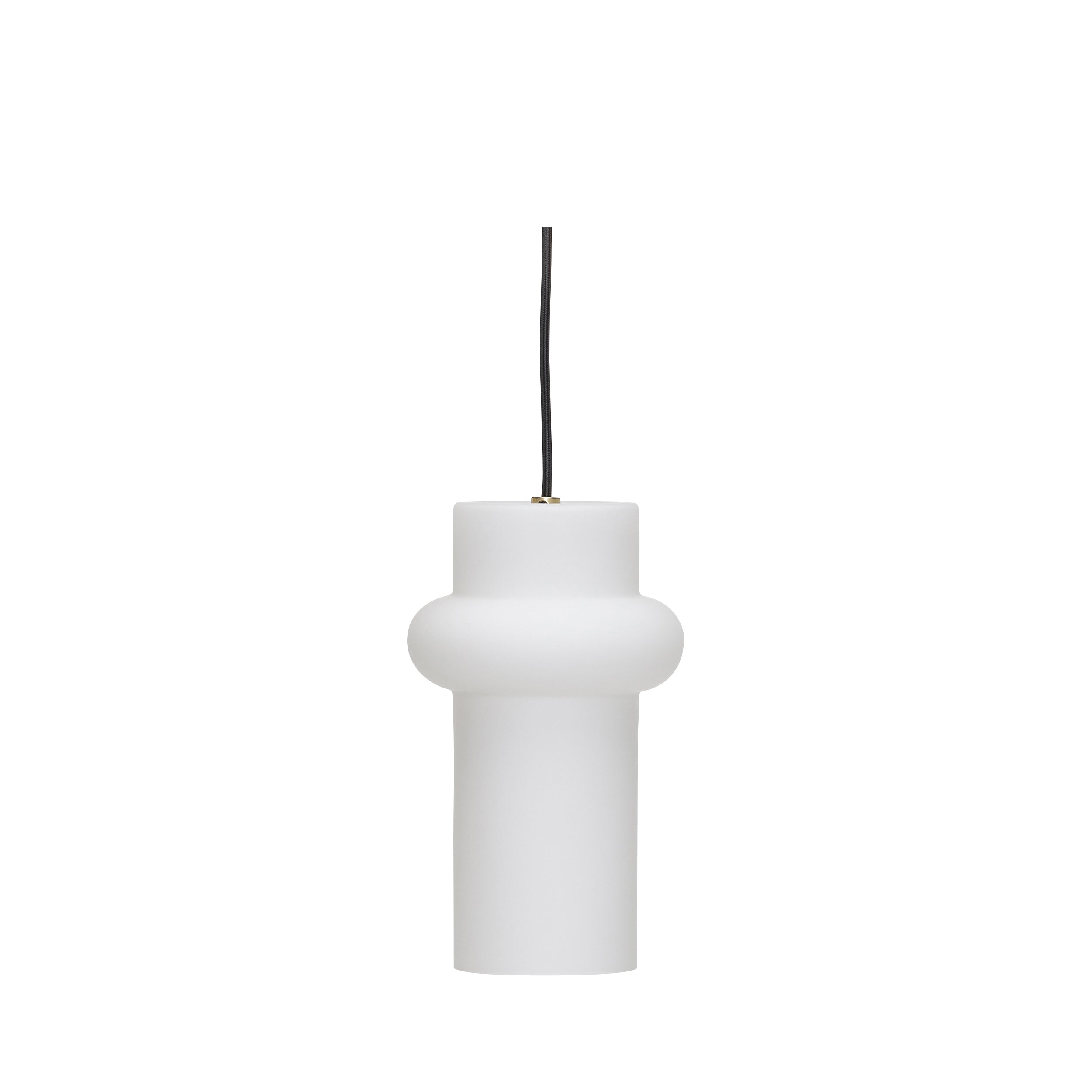 Pill Pendant Up Matt White - ø15xh25cm,