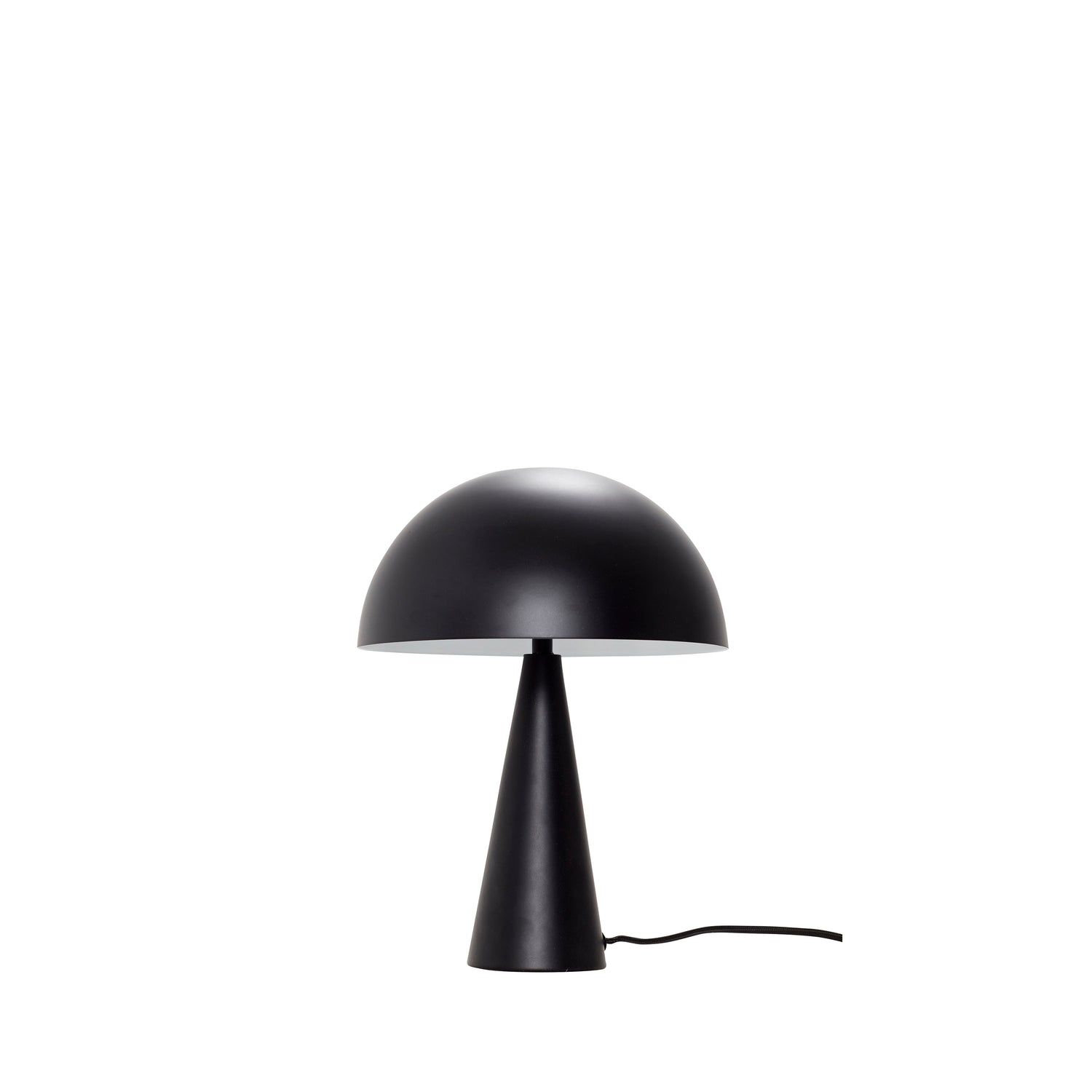 Mush Pöytävalaisin mini musta - Ø25xh33cm