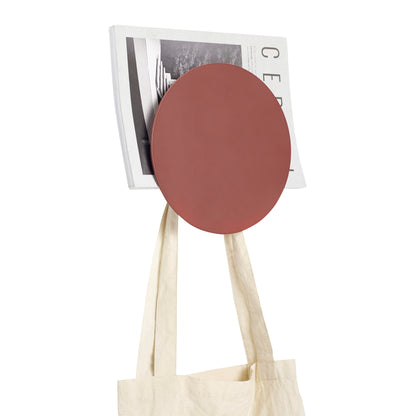 Kaksinkertainen lipaspidike koukulla Punainen - ø22x8cm