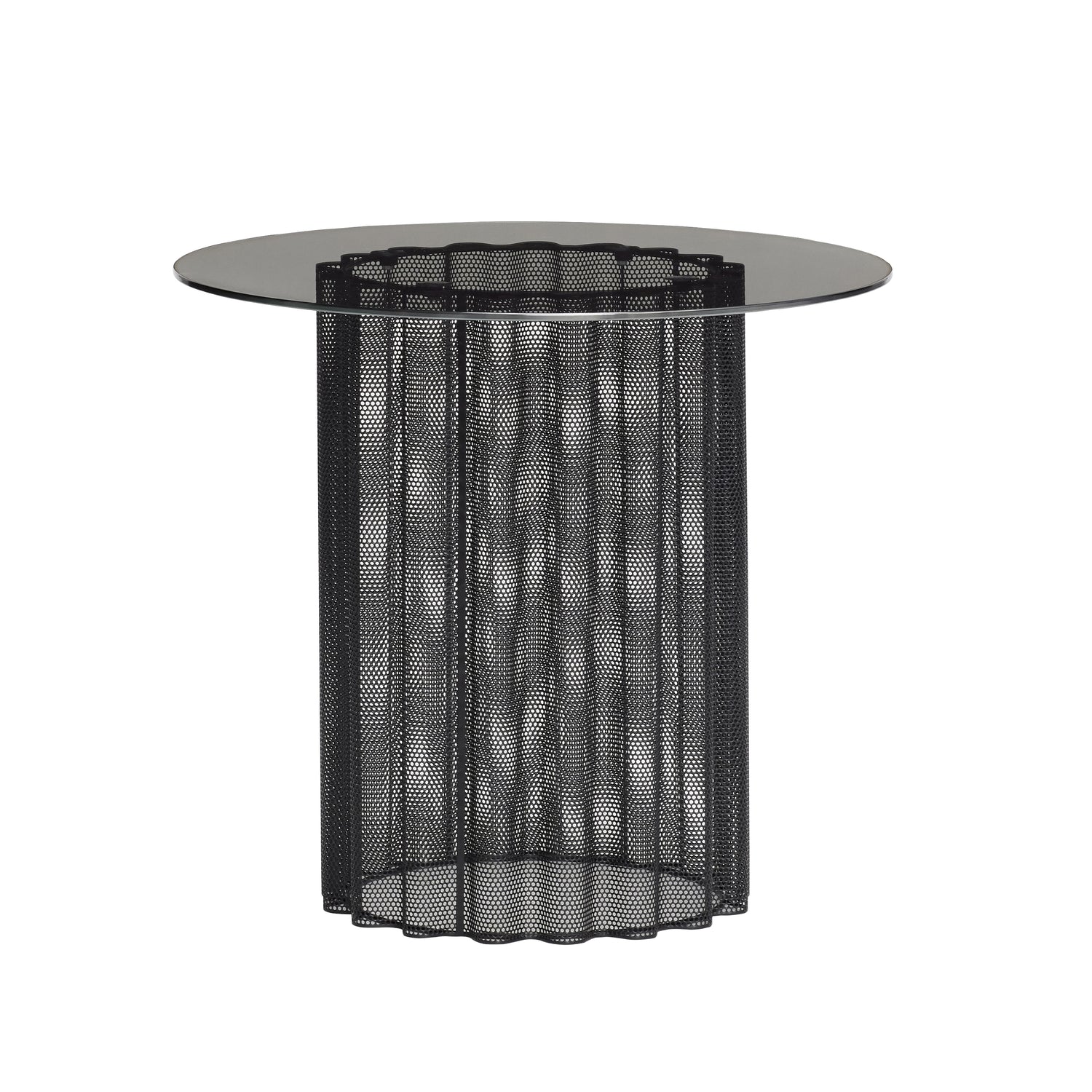 Flow Table Black - Ø45xh41cm