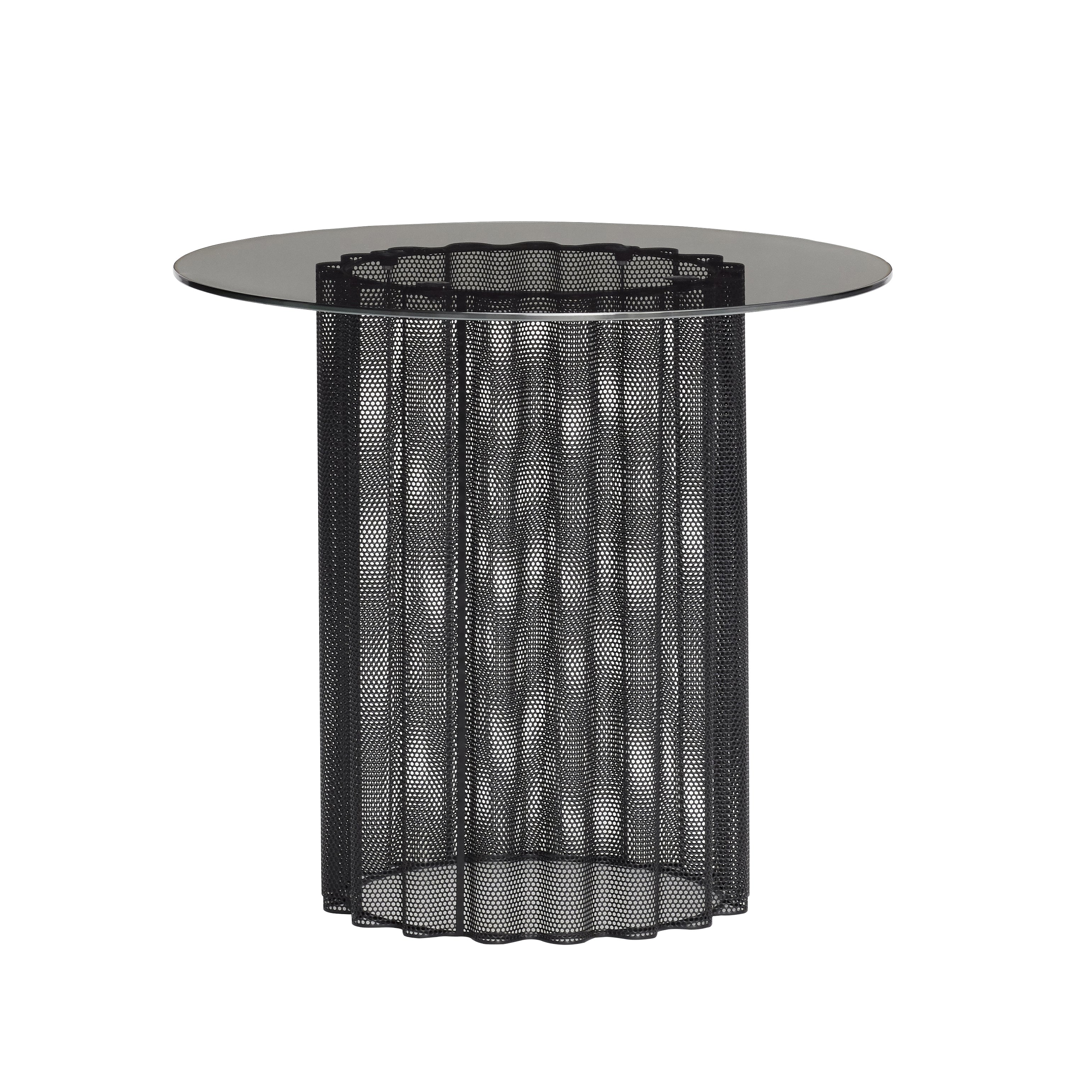 Flow Table Black - Ø45xh41cm