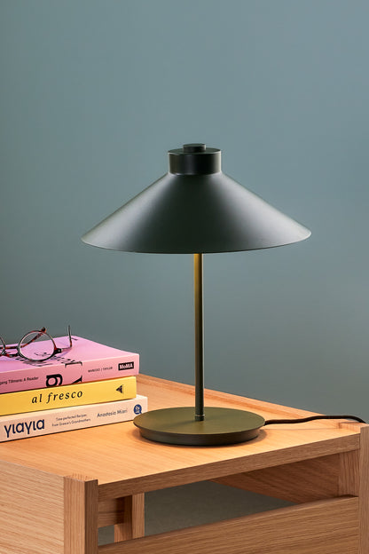 Muotopöytävalaisin vihreä - Ø30xh38cm, E14