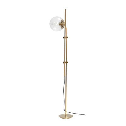Kuplan lattiavalaisin messinki - Ø20xh147cm, e27