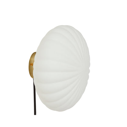 Kumu -lamppu Ø25 Valkoinen - Ø25xh15cm, G9