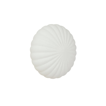 Kumu -lamppu Ø25 Valkoinen - Ø25xh15cm, G9