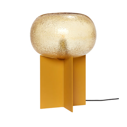 Podiumpöytävalaisin Amber Color - Ø25xh36cm