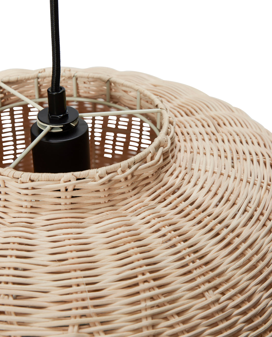 Chand Pendant Ellipse Natural - ø45xh27cm, E27