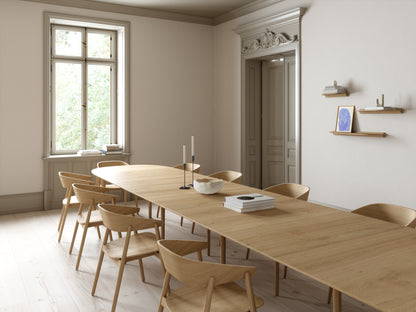 Andersen Classic 255-265 PULL-OUT-PÖYTÄ OVALLA