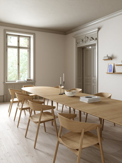 Andersen Classic 255-265 PULL-OUT-PÖYTÄ OVALLA